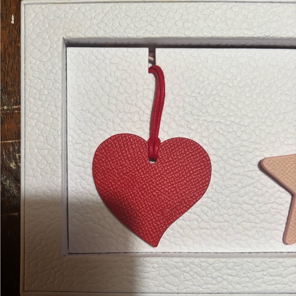 Christian Dior Dior Beauty Rewards Gift Leather Charms Tags (Authentic) - Picture 2 of 4